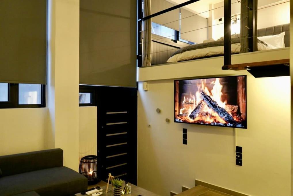 Apartmán Cosy Loft Patras Exteriér fotografie